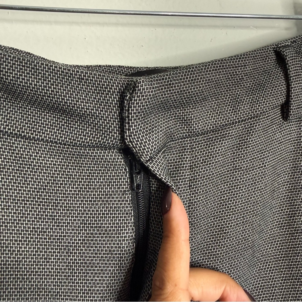 Stitch Fix Liverpool Kelsey Knit Pants Black White Geo Pants Size 14W - Picture 6 of 8